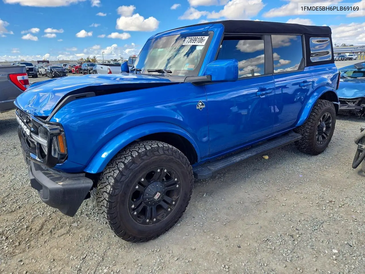 FORD BRONCO 2023, VIN 1FMDE5BH6PLB69169