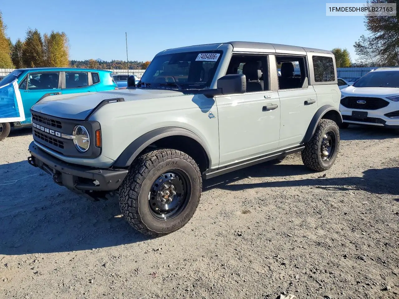 FORD BRONCO 2023, VIN 1FMDE5DH8PLB27163