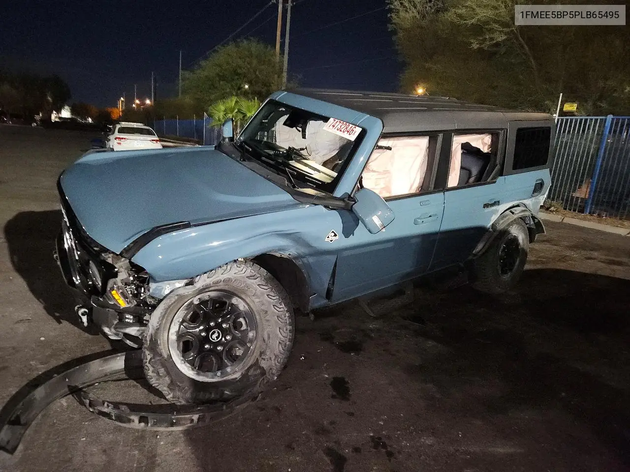 FORD BRONCO 2023, VIN 1FMEE5BP5PLB65495