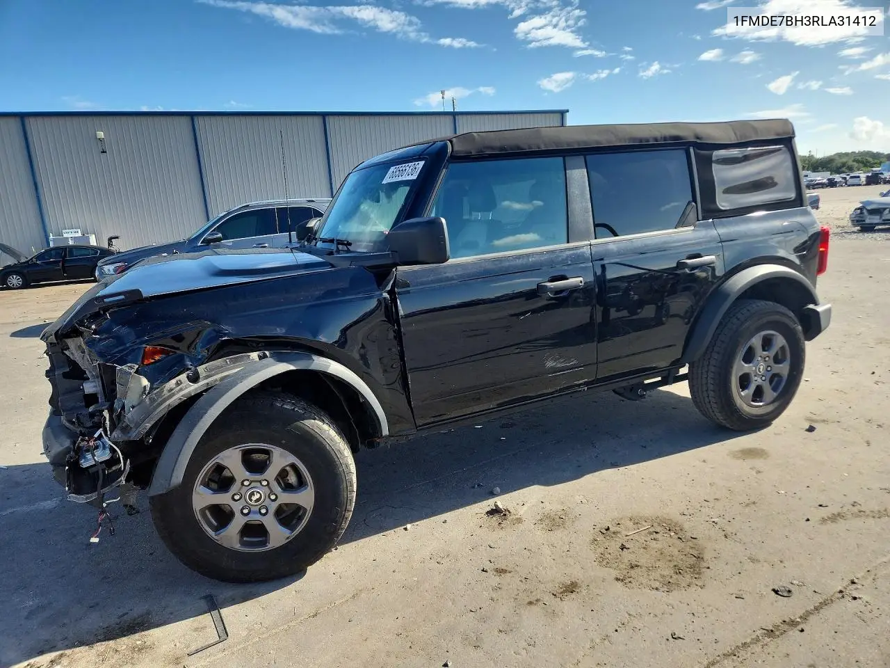 FORD BRONCO 2024, VIN 1FMDE7BH3RLA31412