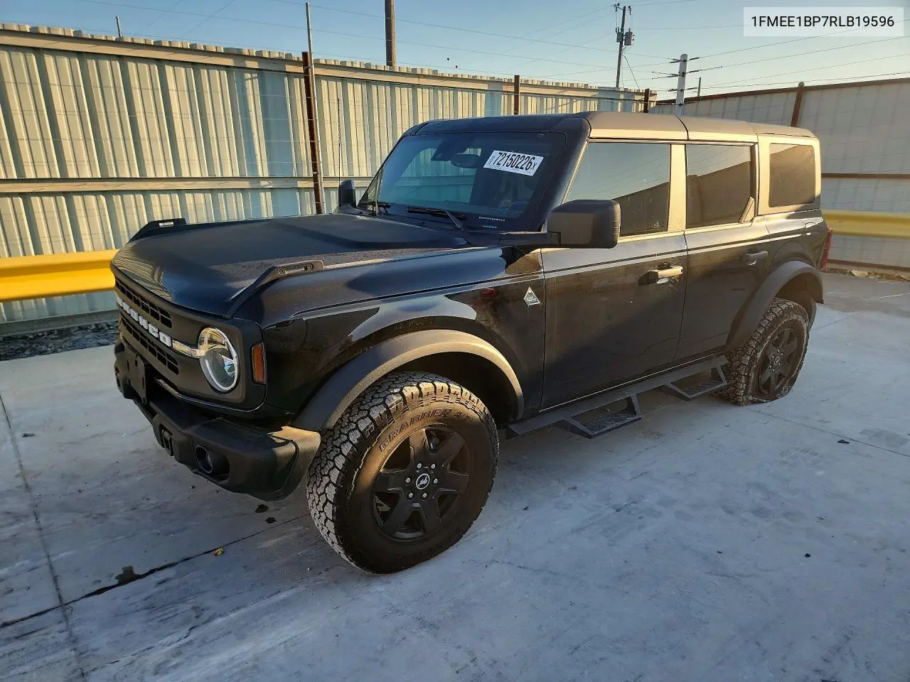 FORD BRONCO 2024, VIN 1FMEE1BP7RLB19596