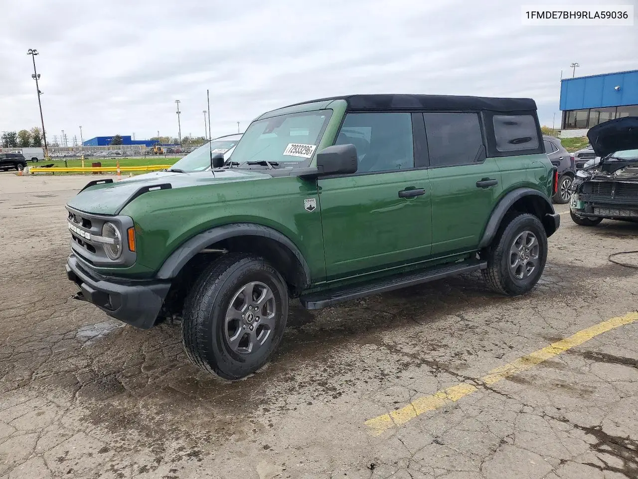 FORD BRONCO 2024, VIN 1FMDE7BH9RLA59036
