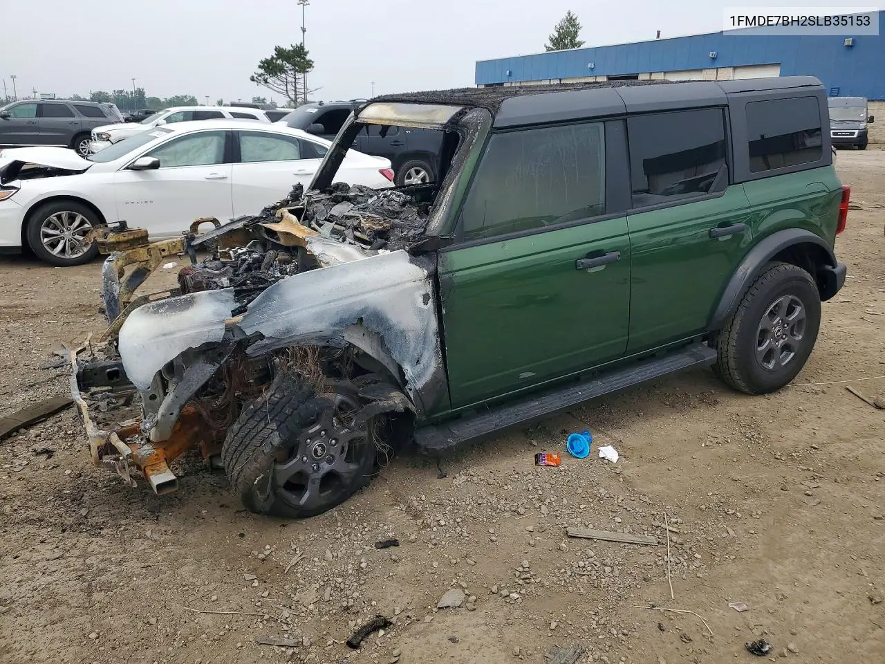 FORD BRONCO 2025, VIN 1FMDE7BH2SLB35153