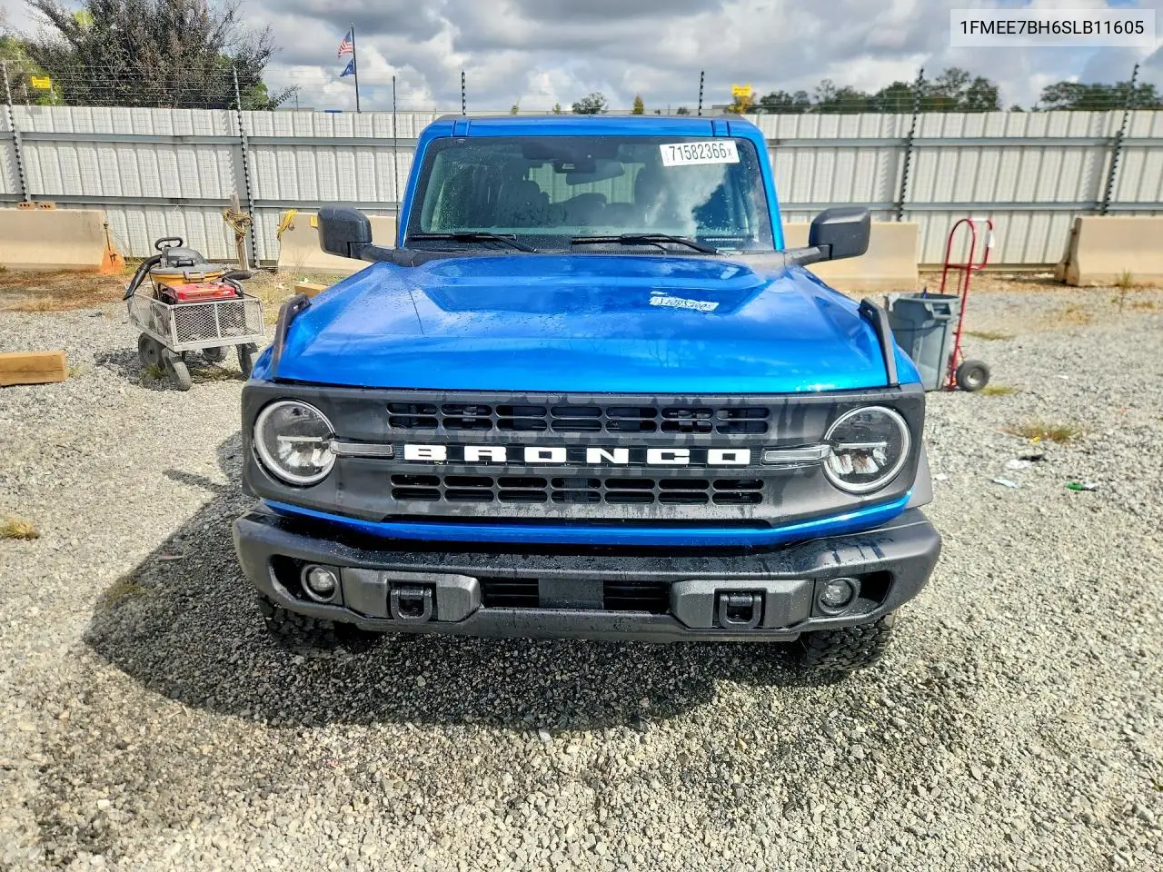 2025 FORD BRONCO VIN 1FMEE7BH6SLB11605 — фото 5