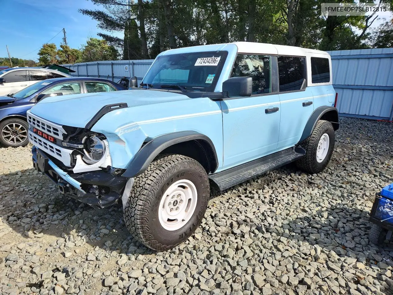 FORD BRONCO 2025, VIN 1FMEE4DP7SLB12815
