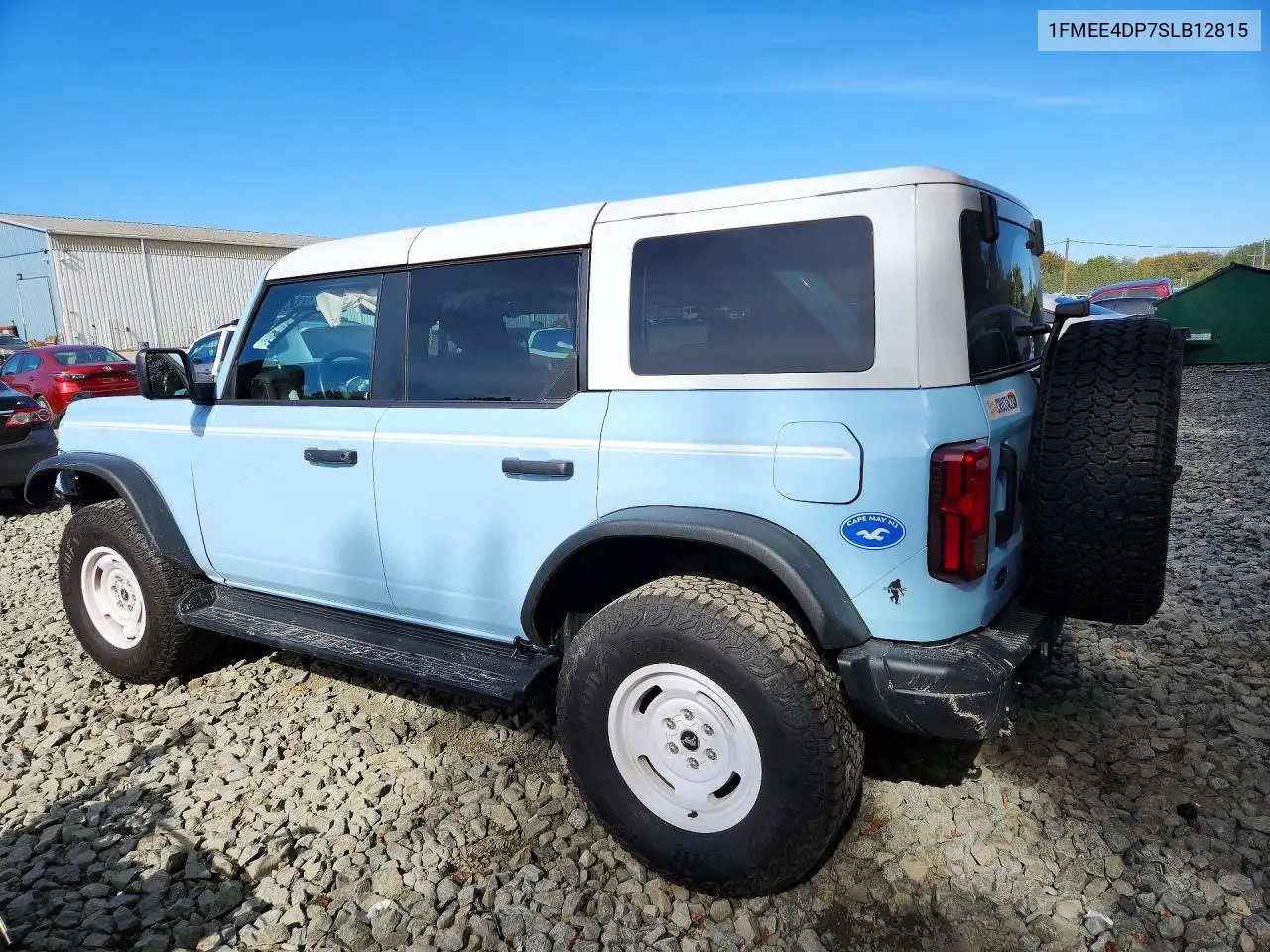 2025 FORD BRONCO VIN 1FMEE4DP7SLB12815 — фото 2