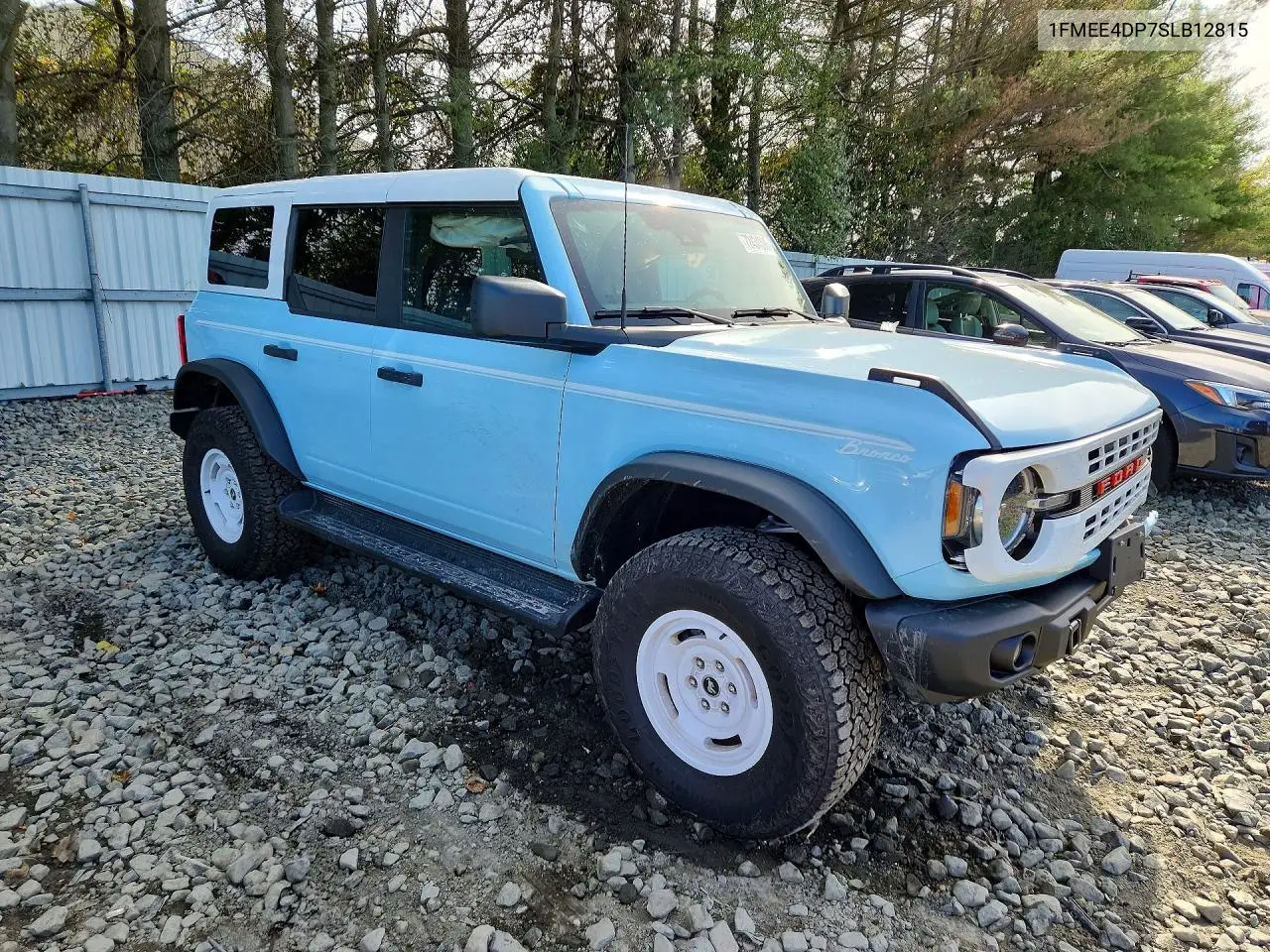 2025 FORD BRONCO VIN 1FMEE4DP7SLB12815 — фото 4