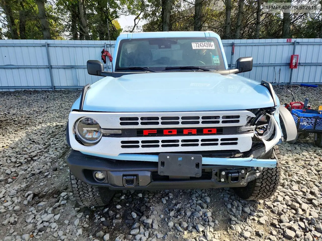 2025 FORD BRONCO VIN 1FMEE4DP7SLB12815 — фото 5