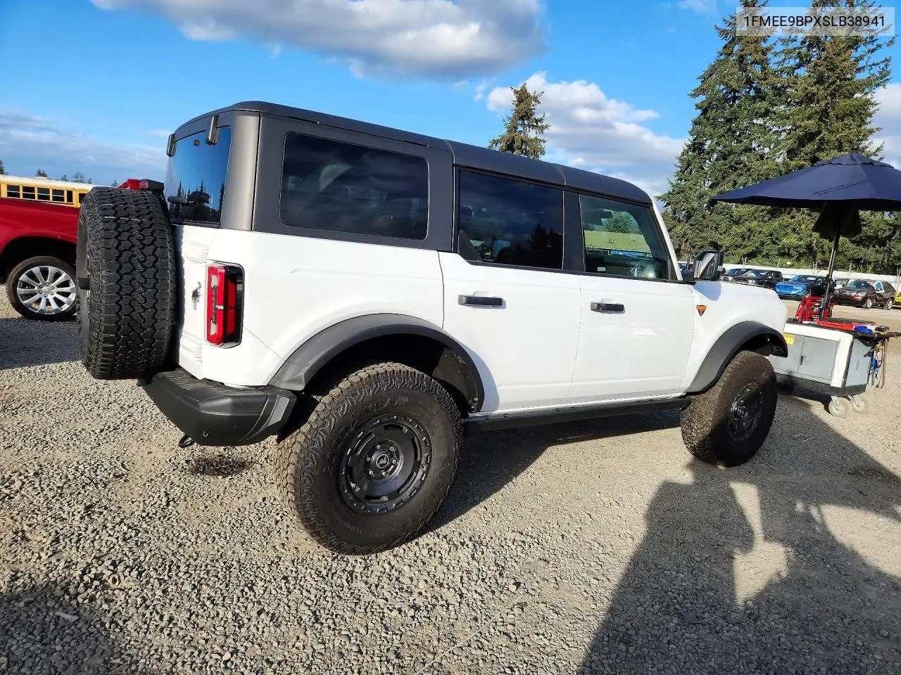 2025 FORD BRONCO VIN 1FMEE9BPXSLB38941 — фото 3