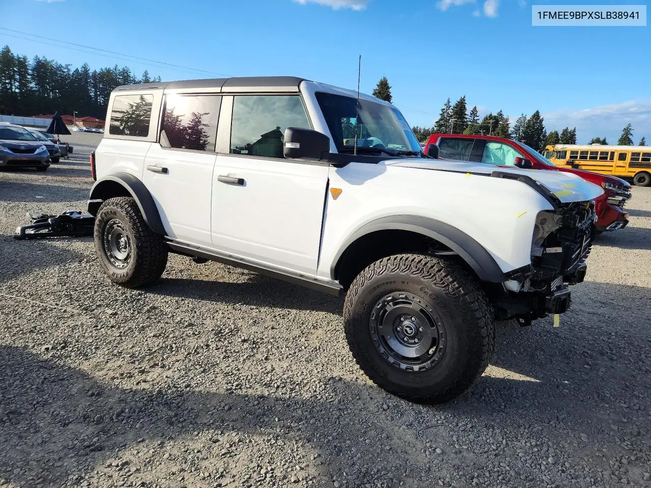 2025 FORD BRONCO VIN 1FMEE9BPXSLB38941 — фото 4