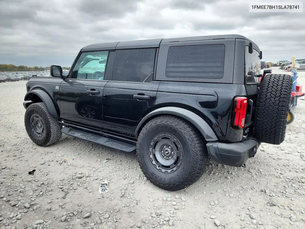 2025 FORD BRONCO VIN 1FMEE7BH1SLA78741 — фото 2