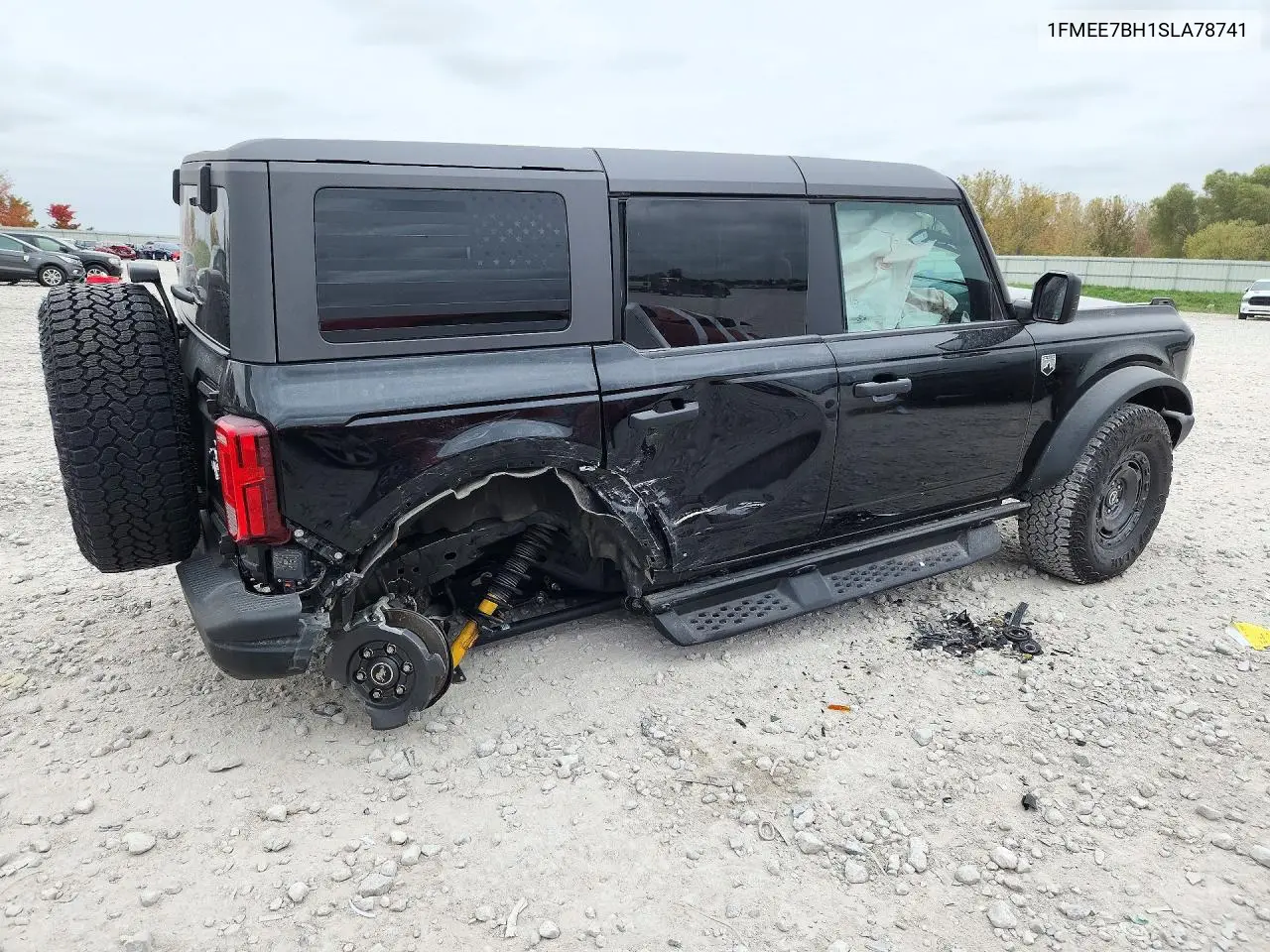 2025 FORD BRONCO VIN 1FMEE7BH1SLA78741 — фото 3