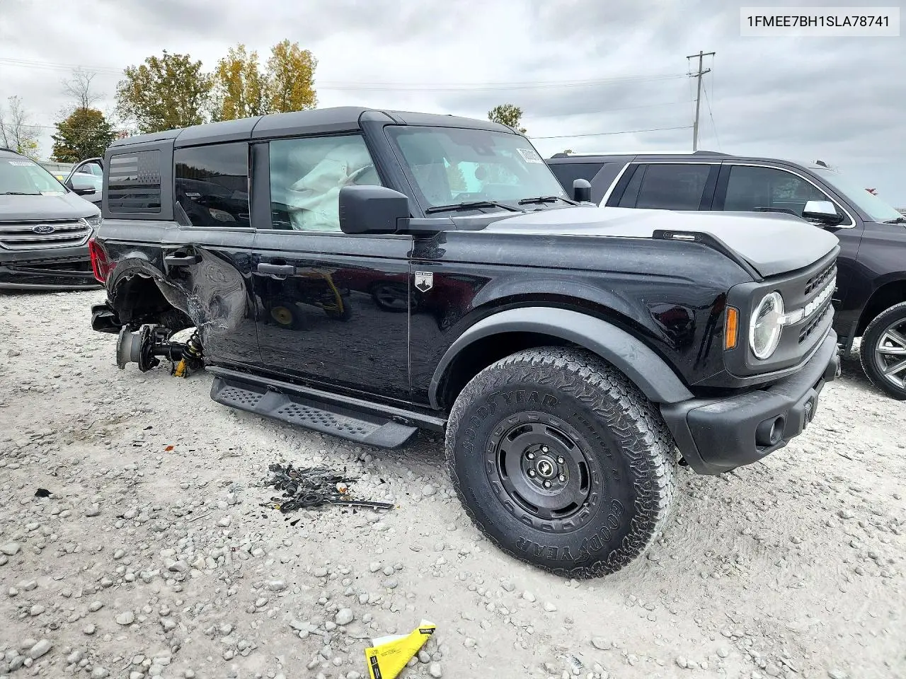 2025 FORD BRONCO VIN 1FMEE7BH1SLA78741 — фото 4