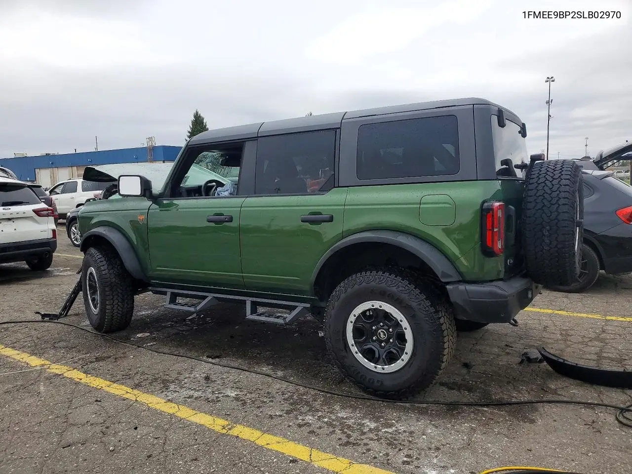 2025 FORD BRONCO VIN 1FMEE9BP2SLB02970 — фото 2