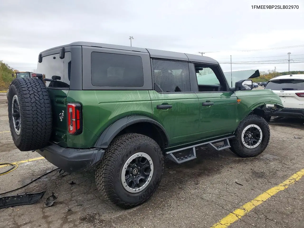 2025 FORD BRONCO VIN 1FMEE9BP2SLB02970 — фото 3