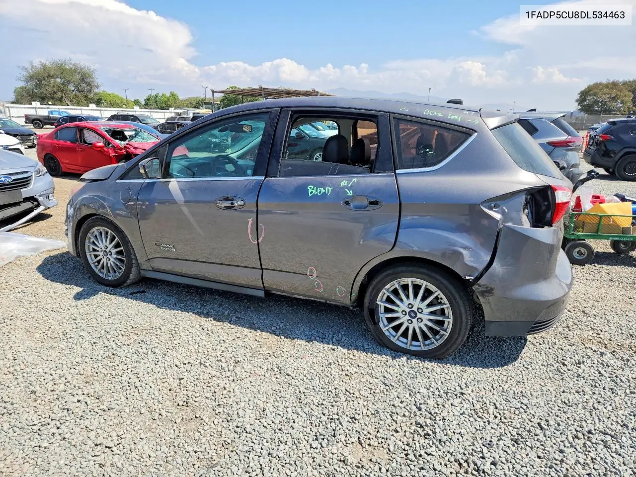 2013 FORD C-MAX VIN 1FADP5CU8DL534463 — фото 2