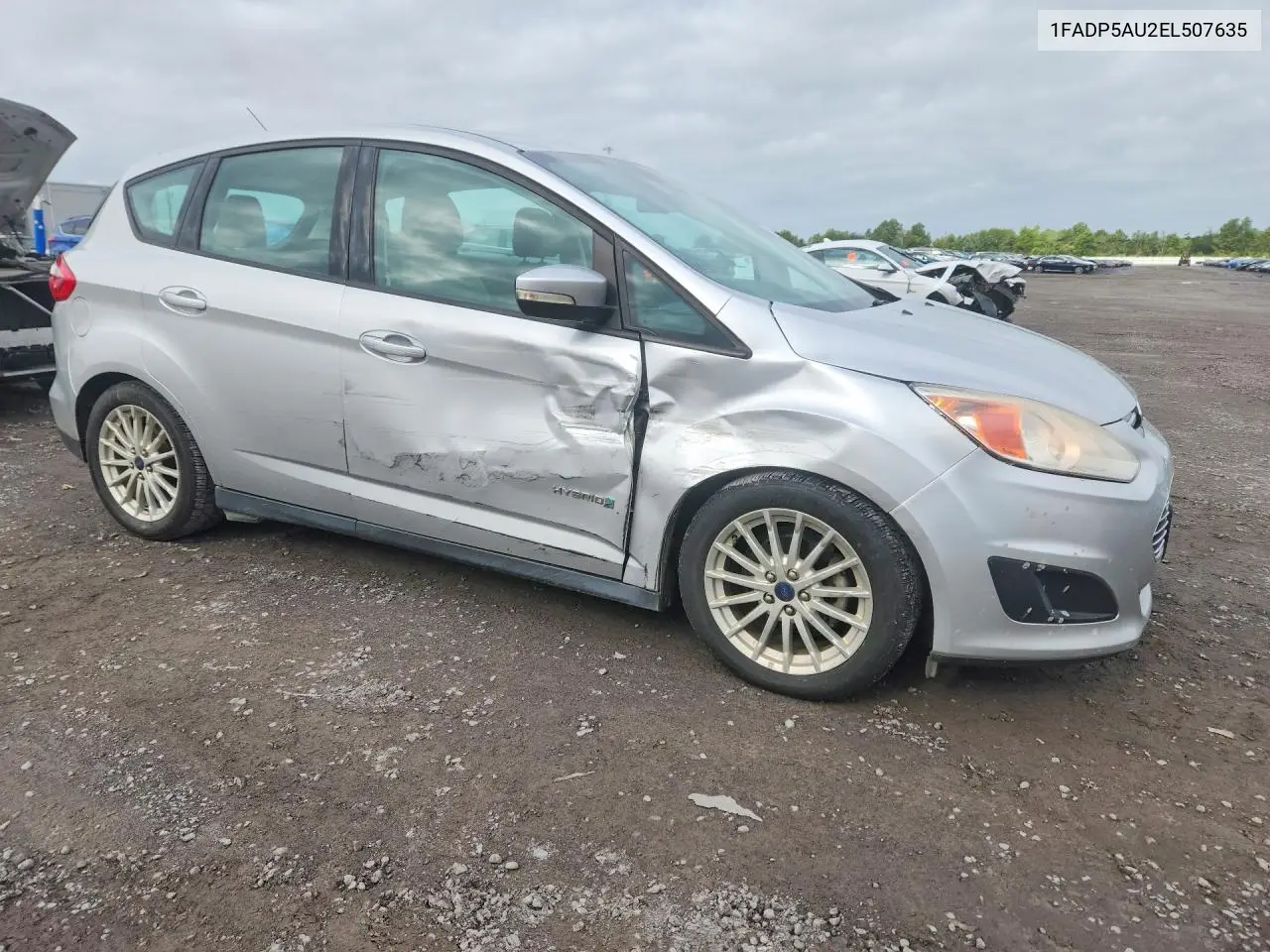 2014 FORD C-MAX VIN 1FADP5AU2EL507635 — фото 4