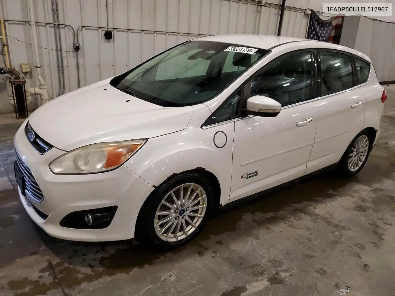 2014 FORD C-MAX VIN 1FADP5CU1EL512967 — фото 4