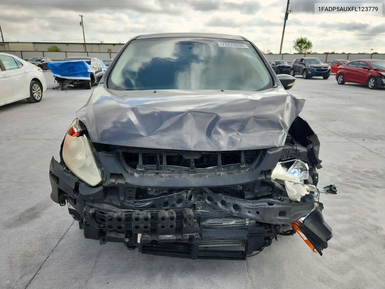 2015 FORD C-MAX VIN 1FADP5AUXFL123779 — фото 5