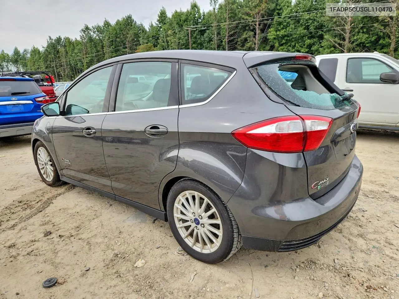 2016 FORD C-MAX VIN 1FADP5CU5GL110470 — фото 2