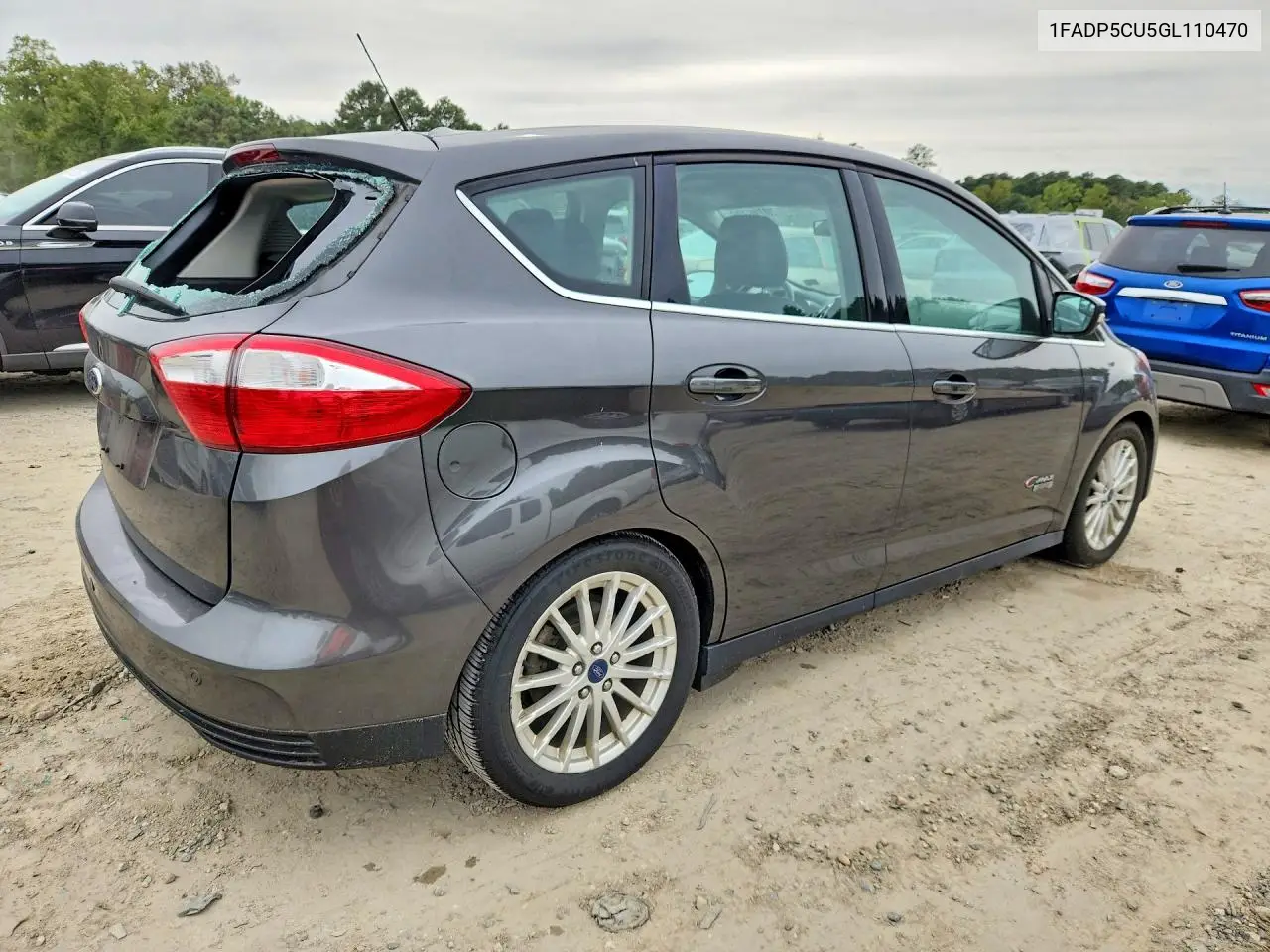 2016 FORD C-MAX VIN 1FADP5CU5GL110470 — фото 3