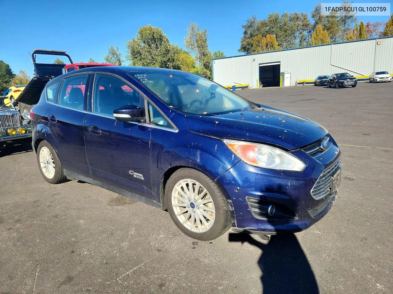 2016 FORD C-MAX VIN 1FADP5CU1GL100759 — фото 4