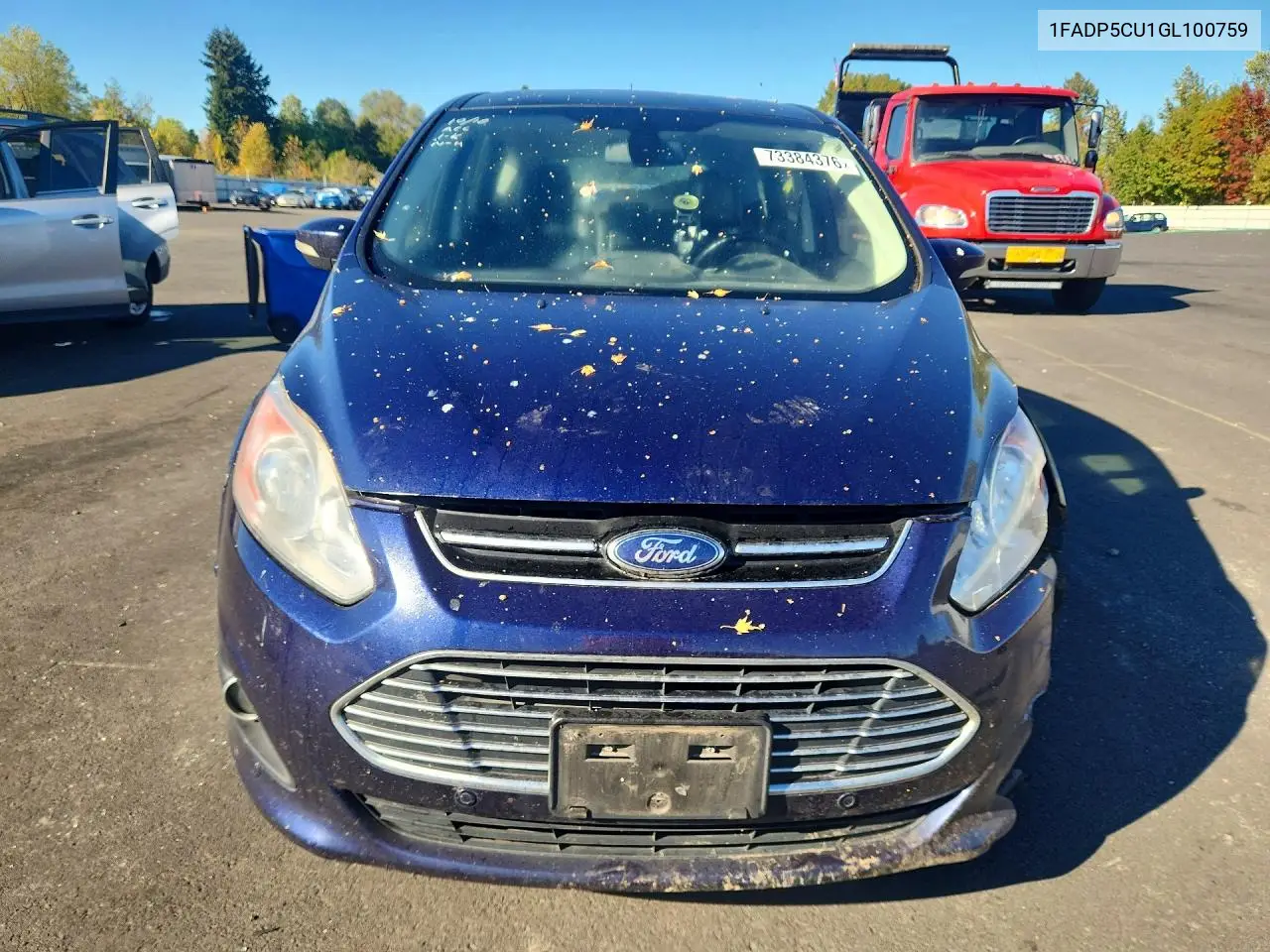 2016 FORD C-MAX VIN 1FADP5CU1GL100759 — фото 5