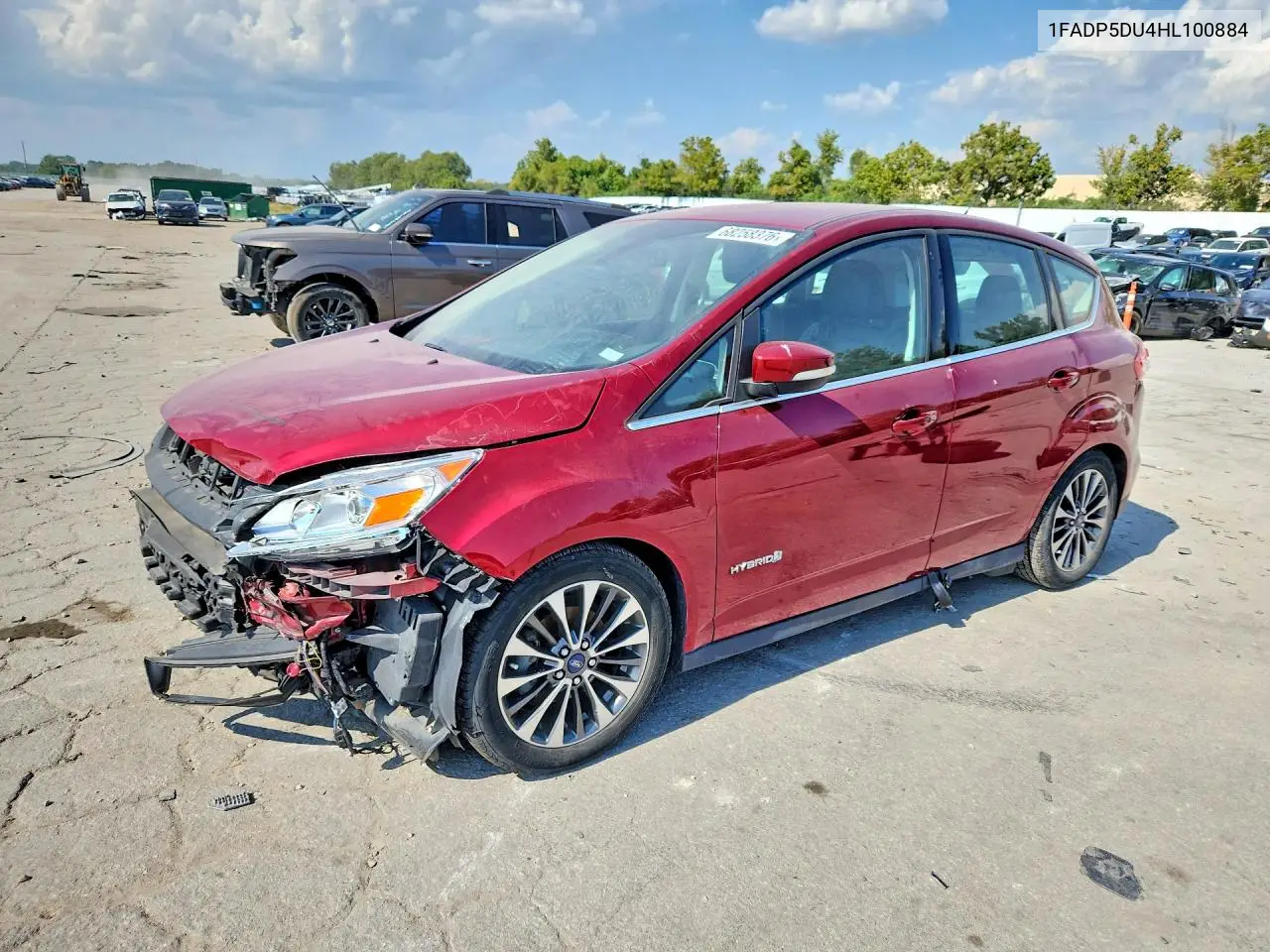 FORD C-MAX 2017, VIN 1FADP5DU4HL100884