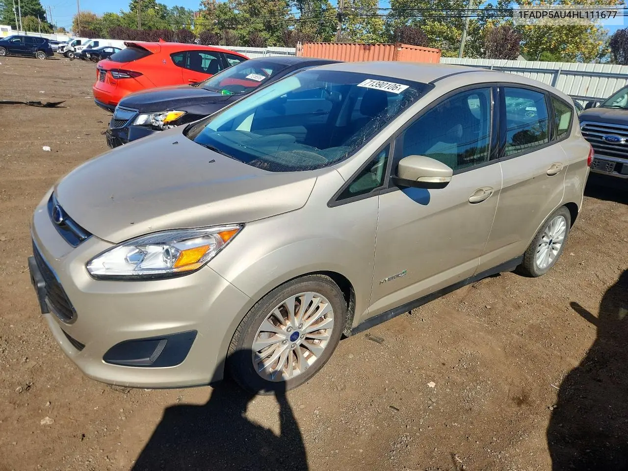 FORD C-MAX 2017, VIN 1FADP5AU4HL111677
