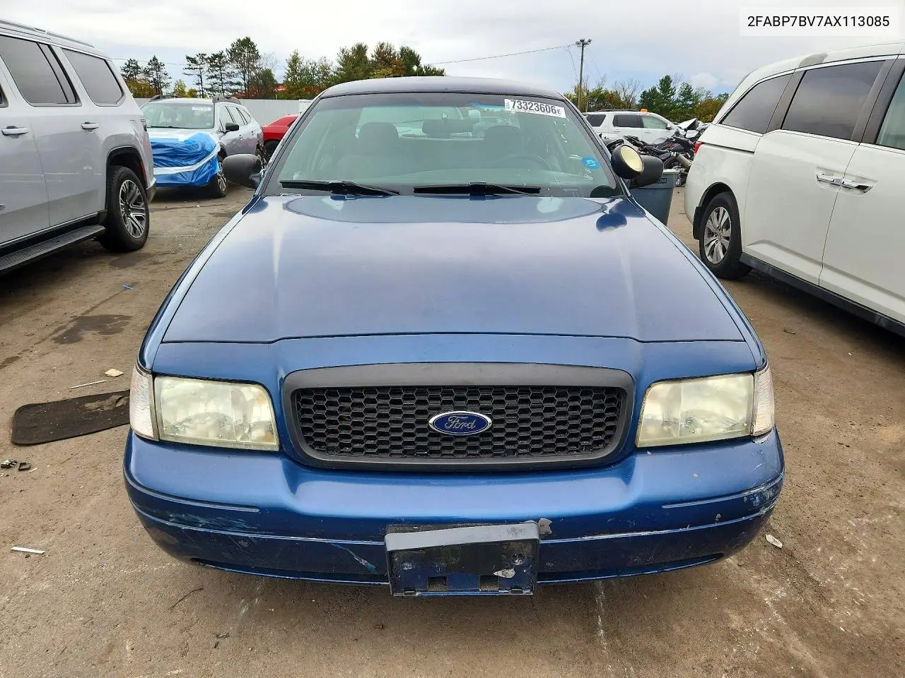 2010 FORD CROWN VICTORIA VIN 2FABP7BV7AX113085 — фото 5