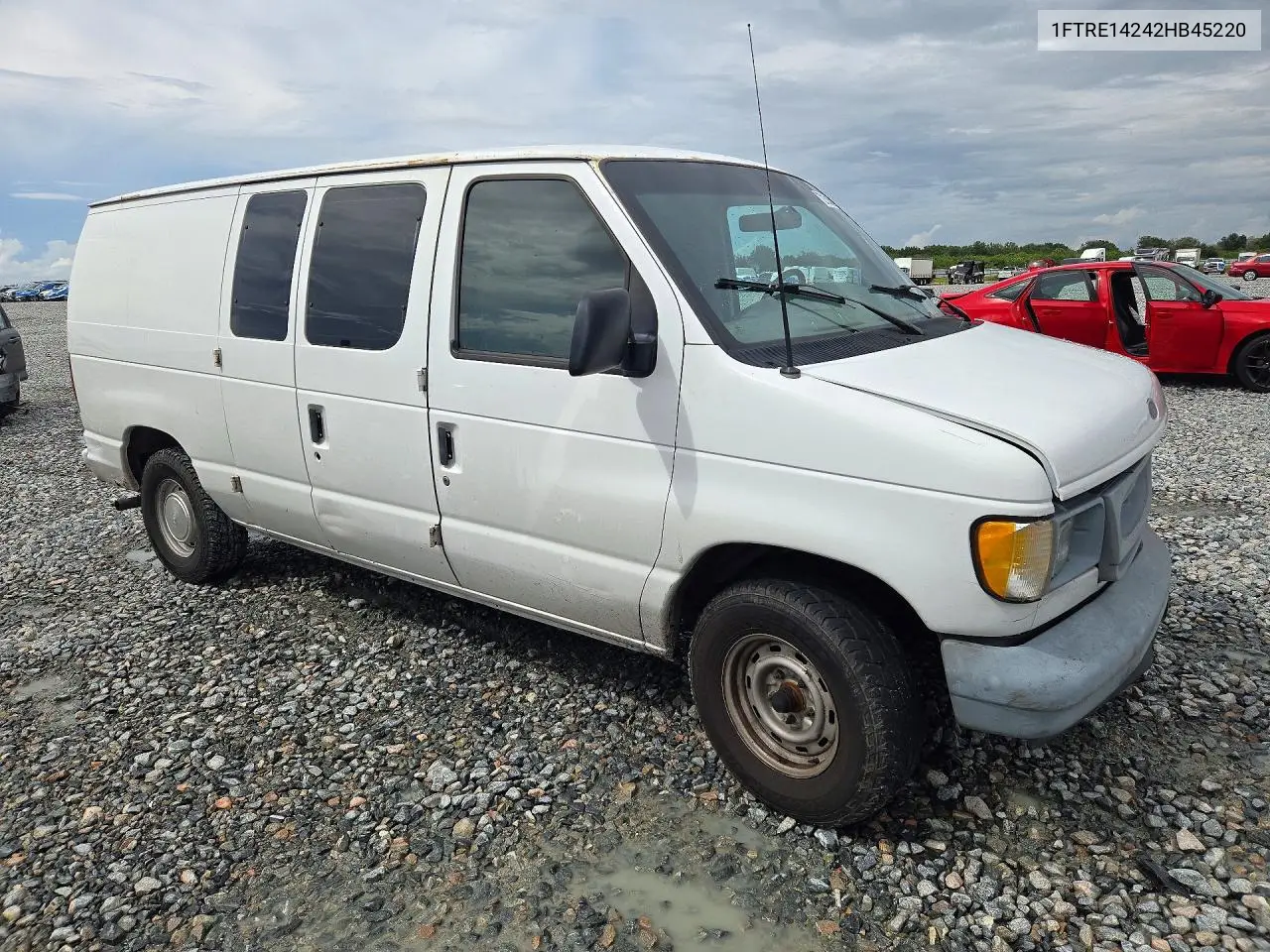 2002 FORD ECONOLINE VIN 1FTRE14242HB45220 — фото 4