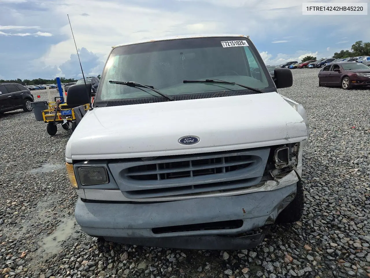 2002 FORD ECONOLINE VIN 1FTRE14242HB45220 — фото 5