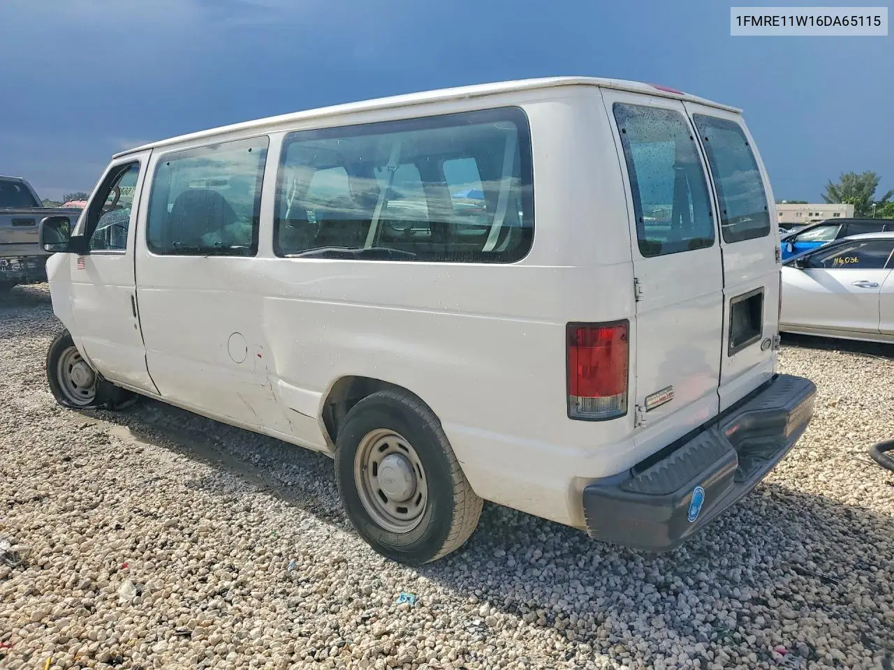2006 FORD ECONOLINE VIN 1FMRE11W16DA65115 — фото 2