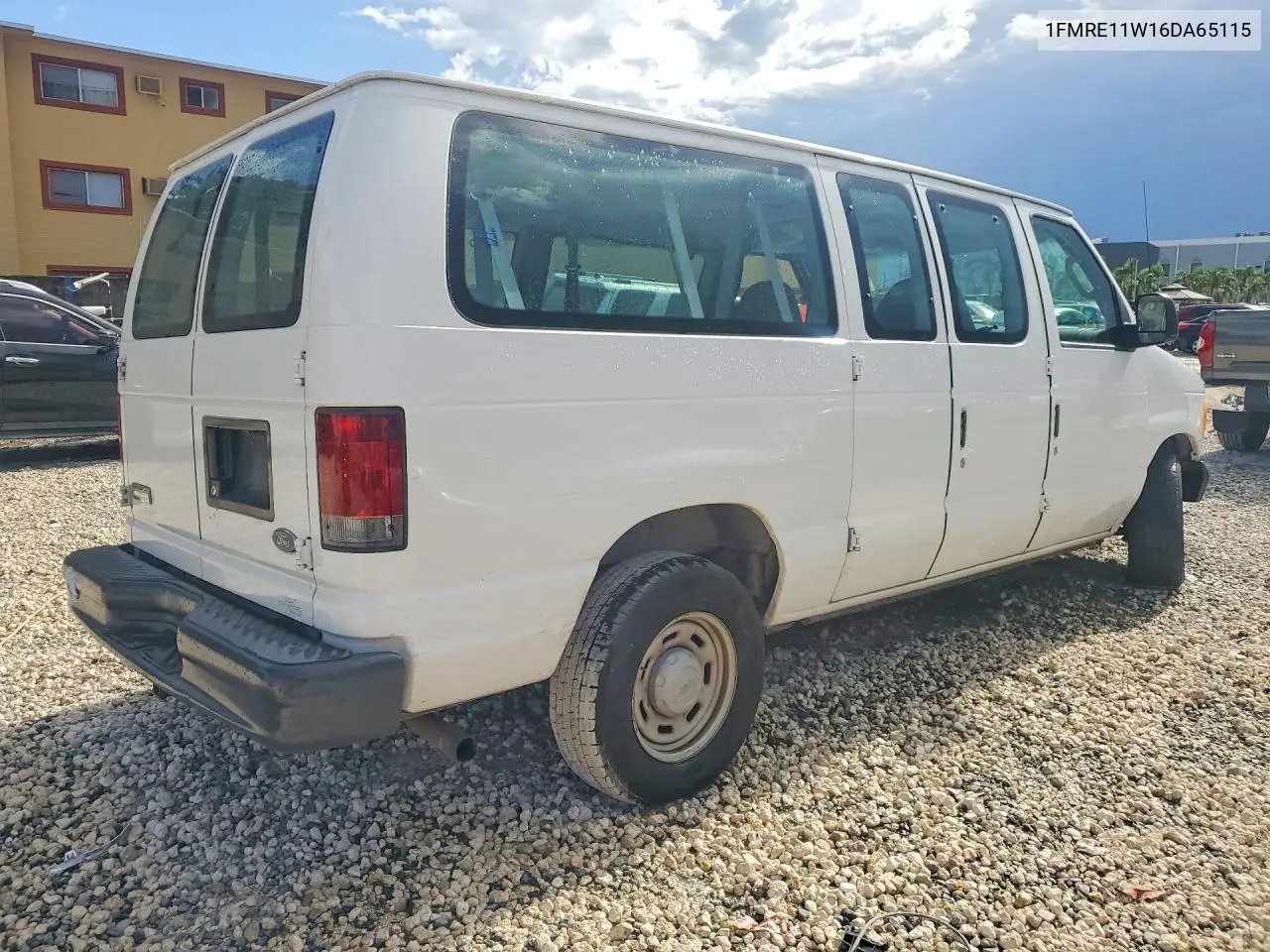 2006 FORD ECONOLINE VIN 1FMRE11W16DA65115 — фото 3