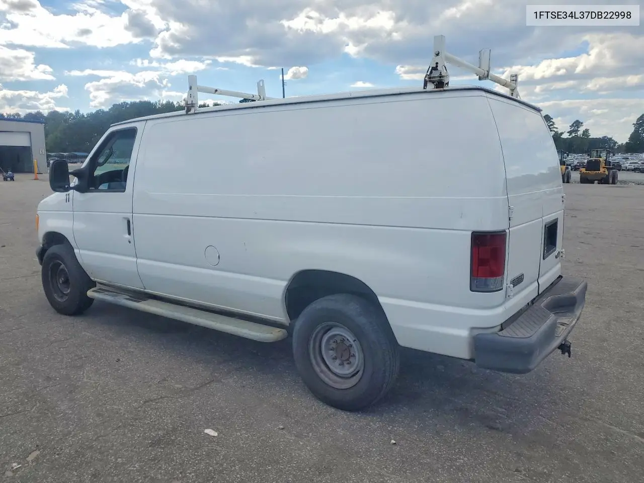 2007 FORD ECONOLINE VIN 1FTSE34L37DB22998 — фото 2