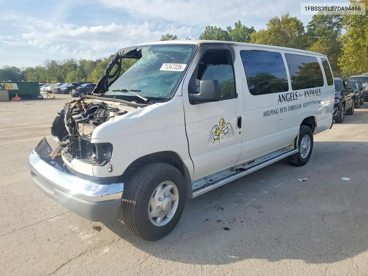FORD ECONOLINE 2007, VIN 1FBSS31L27DA94466