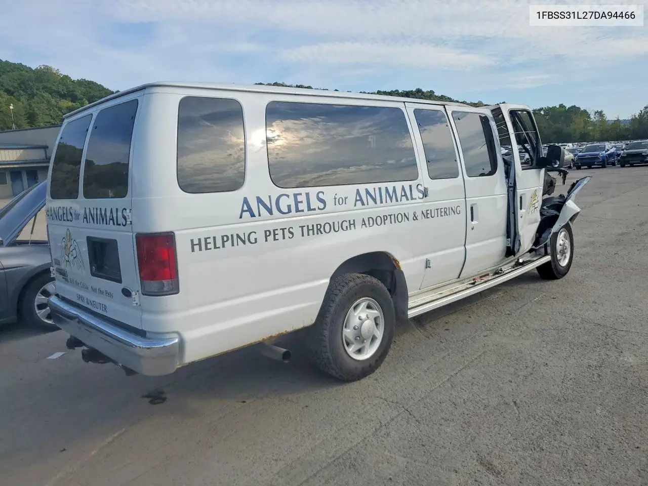 2007 FORD ECONOLINE VIN 1FBSS31L27DA94466 — фото 3
