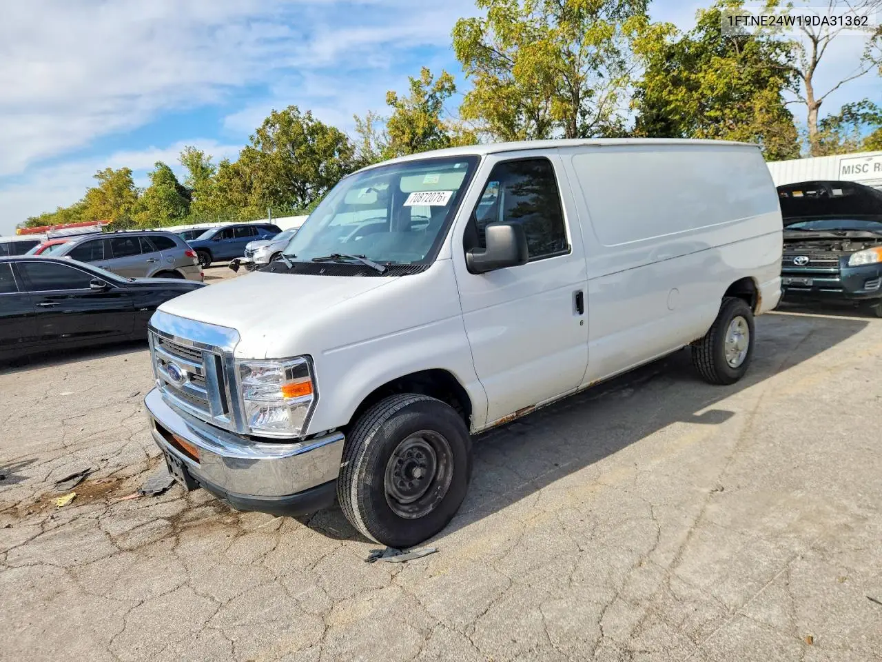 FORD ECONOLINE 2009, VIN 1FTNE24W19DA31362