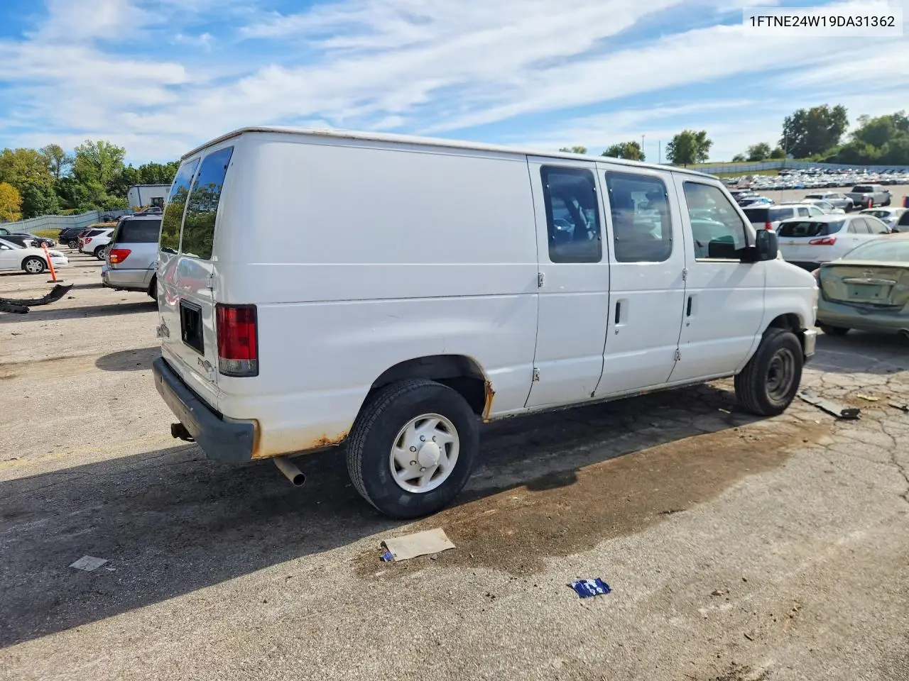 2009 FORD ECONOLINE VIN 1FTNE24W19DA31362 — фото 3
