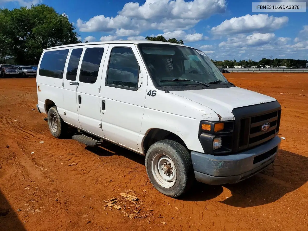 2009 FORD ECONOLINE VIN 1FBNE31L69DA38781 — фото 4