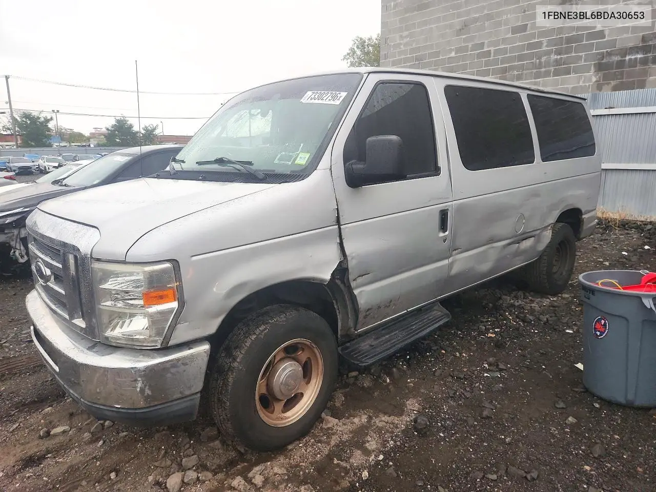 FORD ECONOLINE 2011, VIN 1FBNE3BL6BDA30653