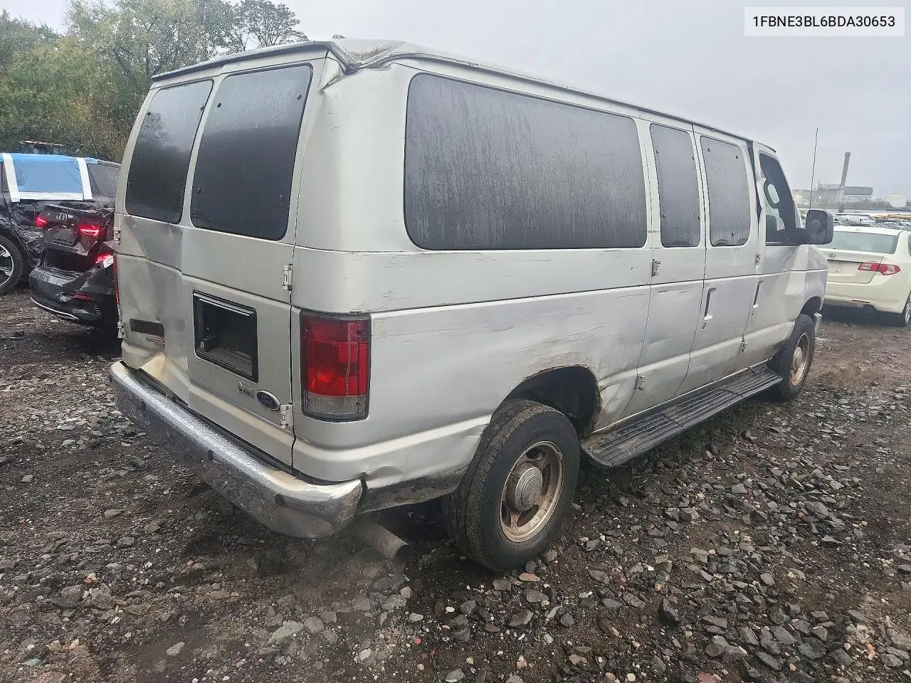 2011 FORD ECONOLINE VIN 1FBNE3BL6BDA30653 — фото 3