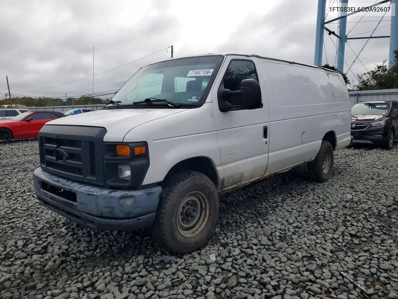 2012 FORD ECONOLINE VIN 1FTSS3EL6CDA92607 — фото 2