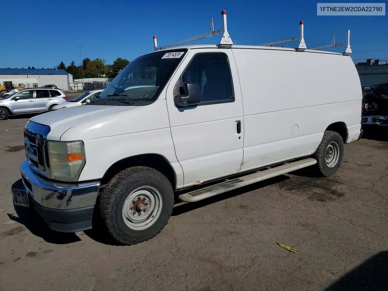 FORD ECONOLINE 2012, VIN 1FTNE2EW2CDA22790