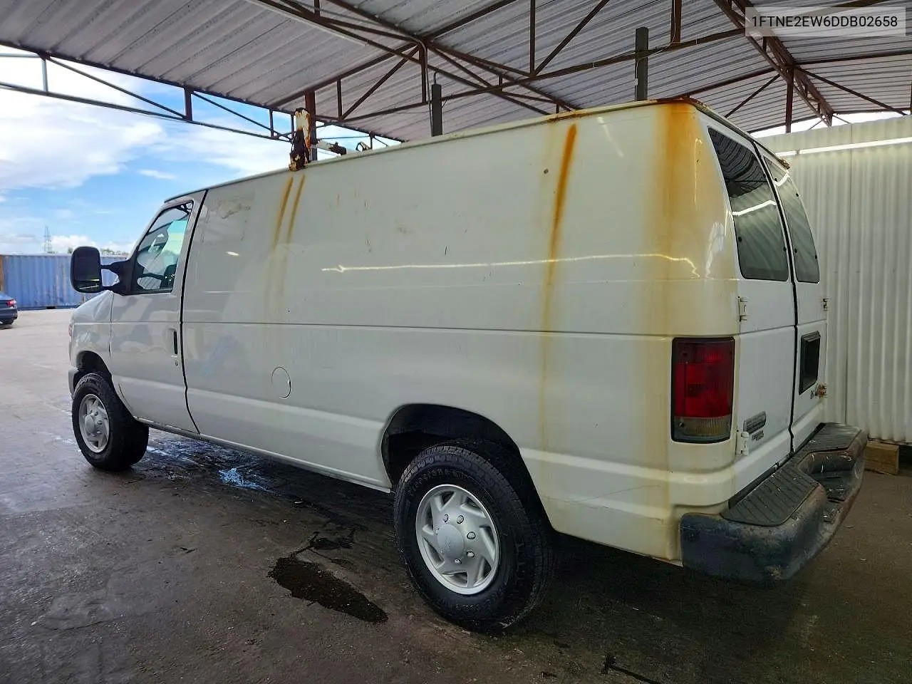 2013 FORD ECONOLINE VIN 1FTNE2EW6DDB02658 — фото 2