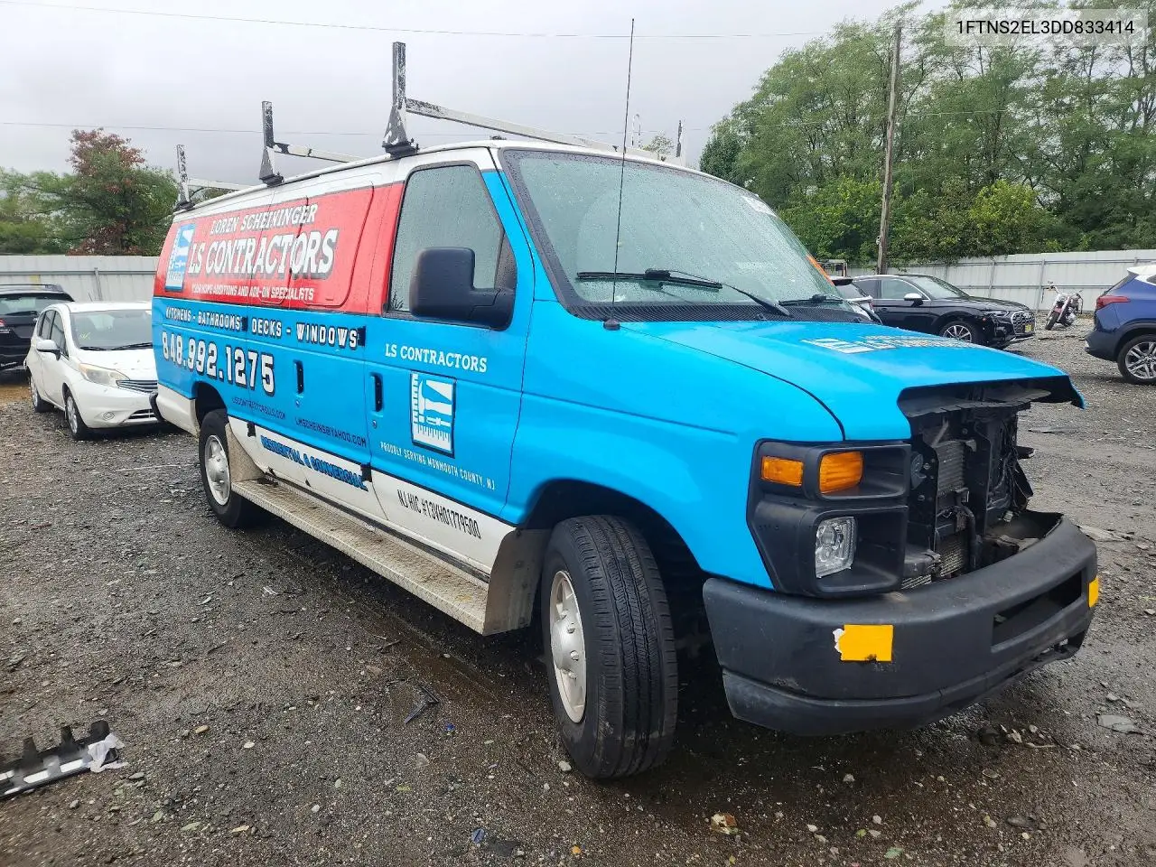 2013 FORD ECONOLINE VIN 1FTNS2EL3DDB33414 — фото 4