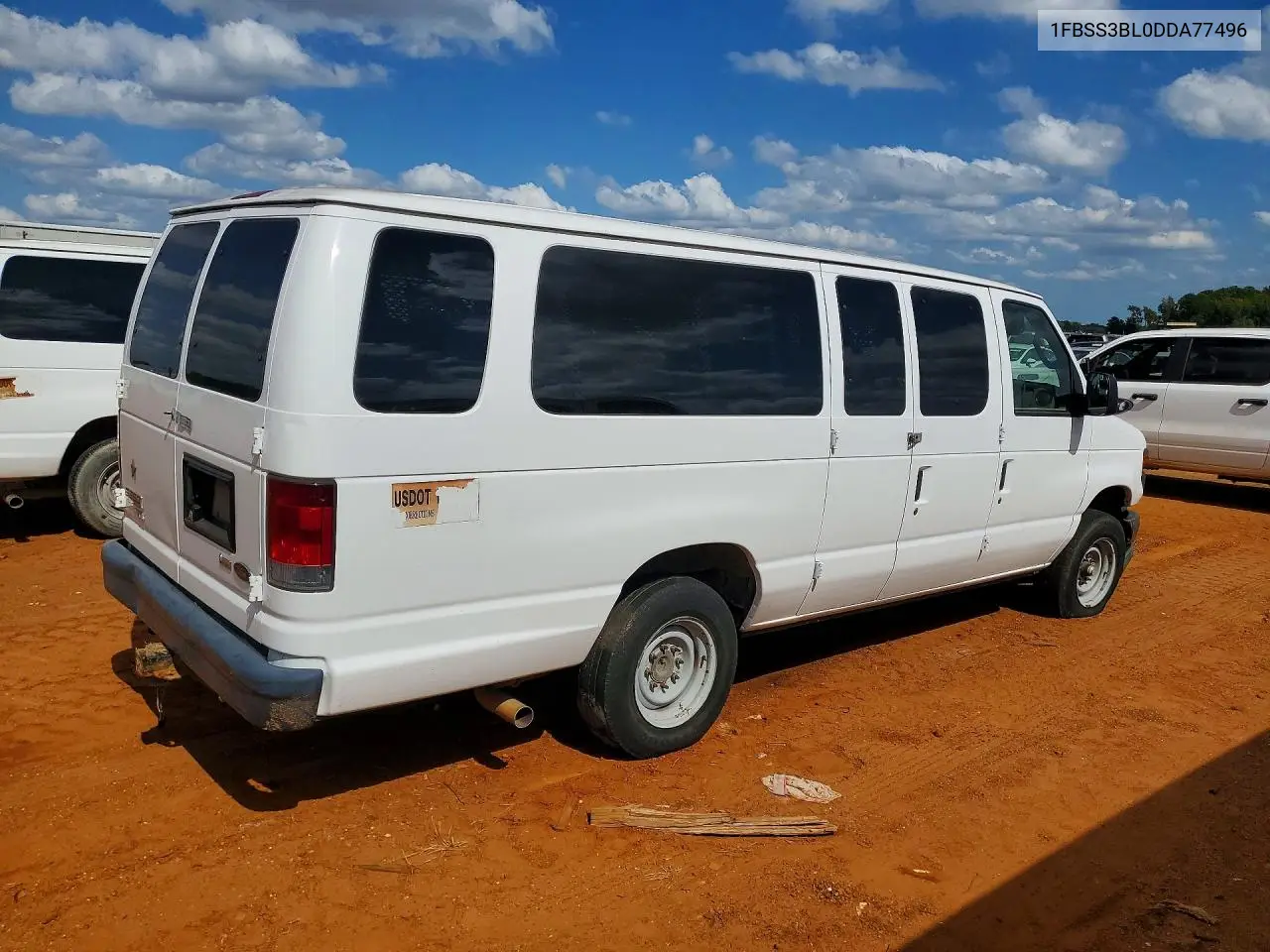 2013 FORD ECONOLINE VIN 1FBSS3BL0DDA77496 — фото 3