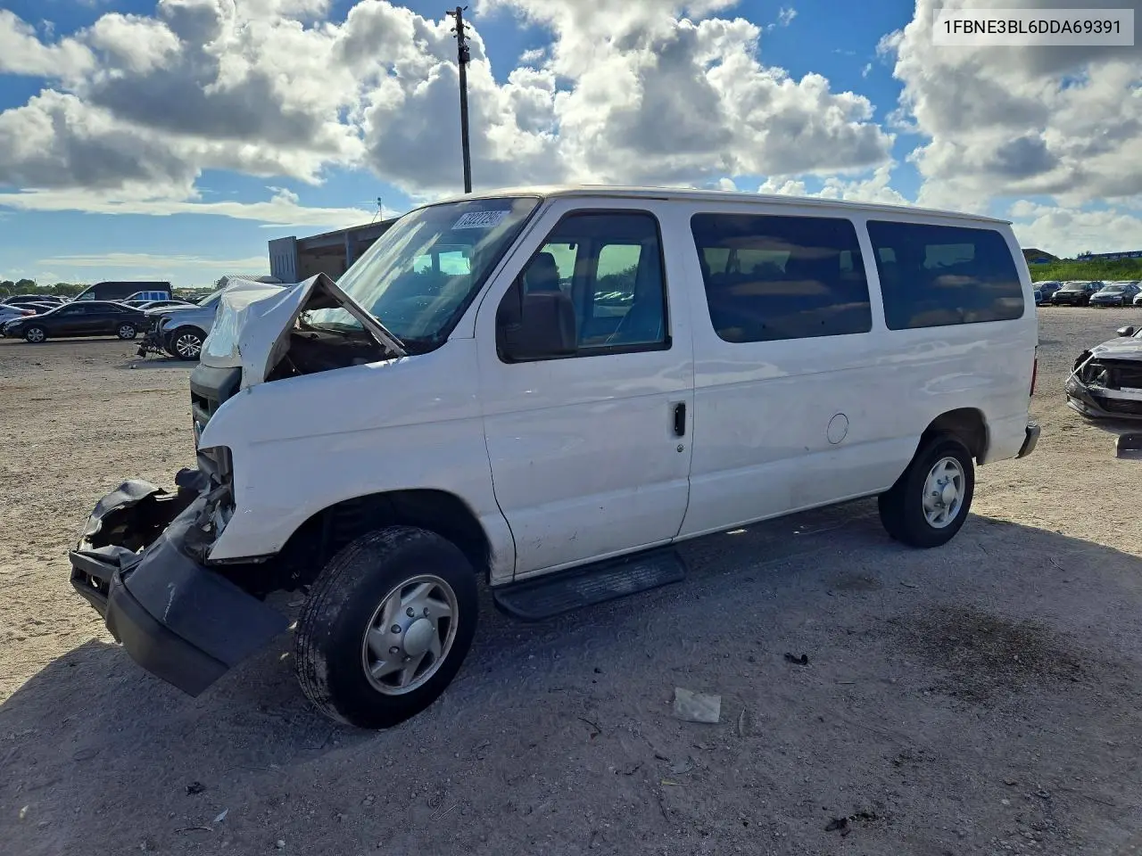 FORD ECONOLINE 2013, VIN 1FBNE3BL6DDA69391