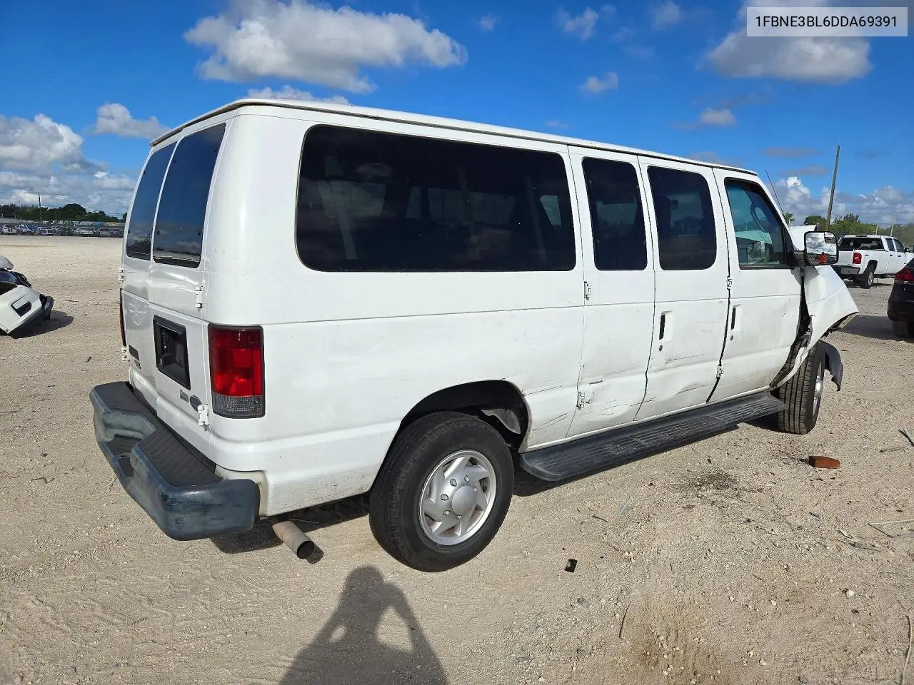 2013 FORD ECONOLINE VIN 1FBNE3BL6DDA69391 — фото 3