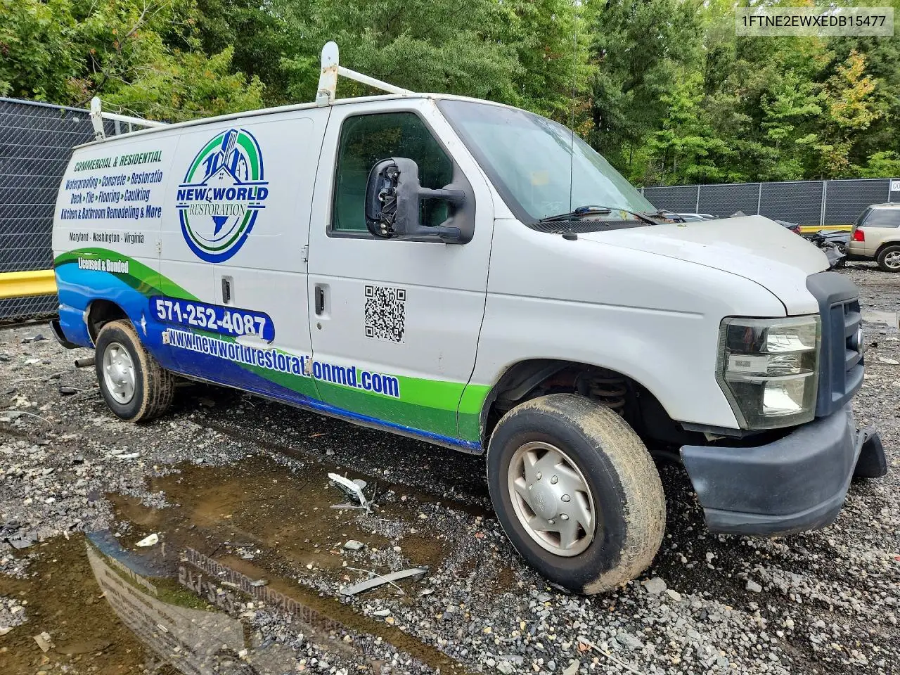 2014 FORD ECONOLINE VIN 1FTNE2EWXEDB15477 — фото 4